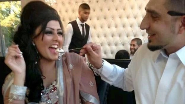 Click to enlarge Samia Shahid with husband Syed Mukhtar Kazam