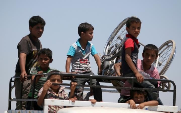 Click to enlarge syrian children