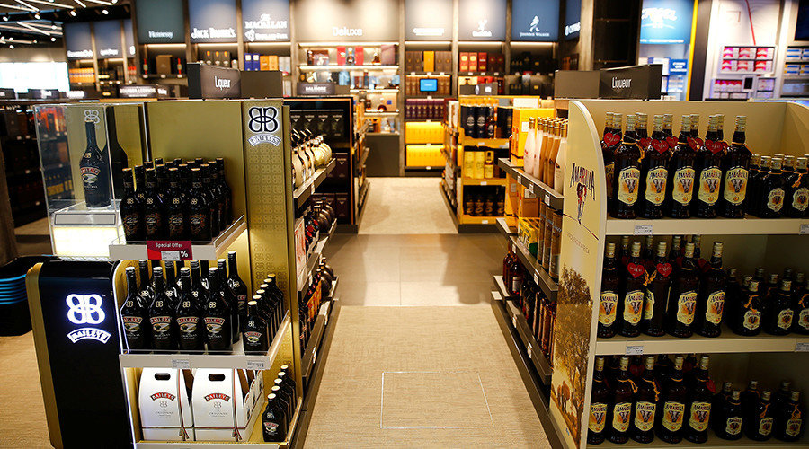 duty free store