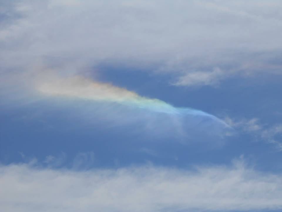 Fire rainbow in New Jersey