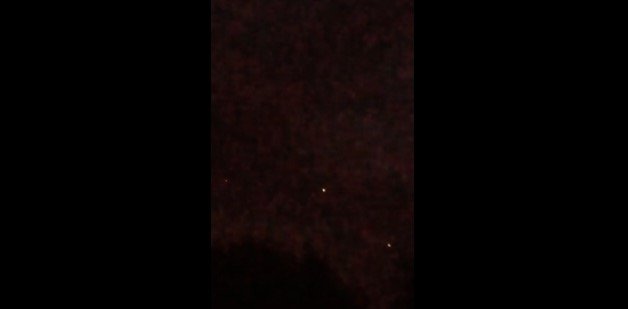 Strange lights in Maryland sky