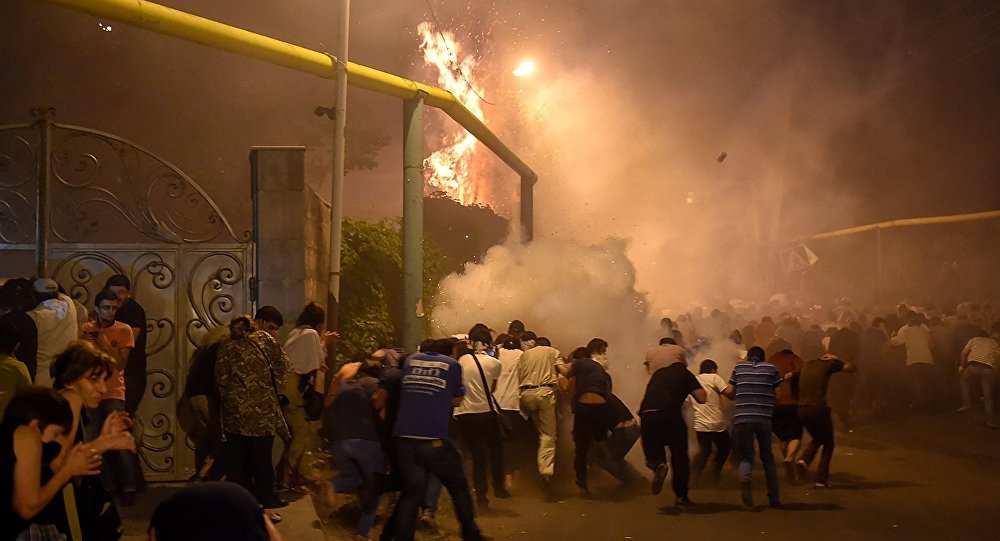 Yerevan Armenia hostages