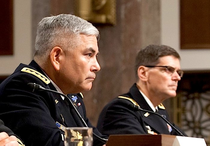 Generals Campbell and Votel