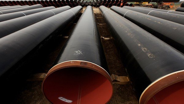 Gas pipes