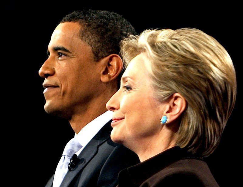 Click to enlarge Obama Clinton