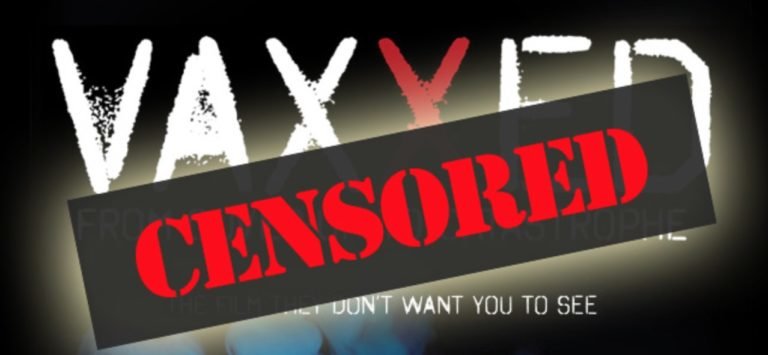 VAXXED movie censored poster