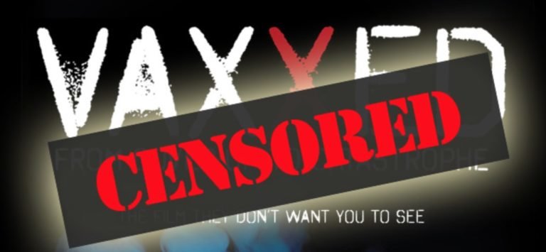 VAXXED movie censored poster
