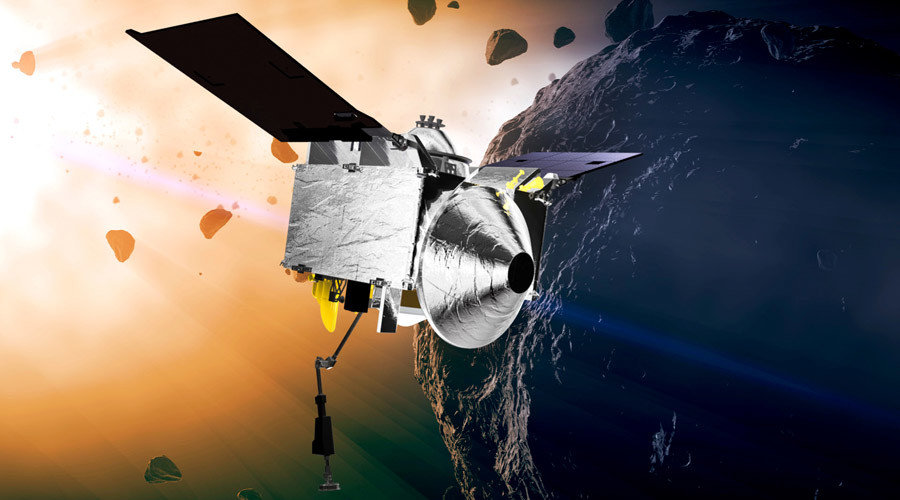 Click to enlarge OSIRIS-REx Approaches asteroid comet Bennu