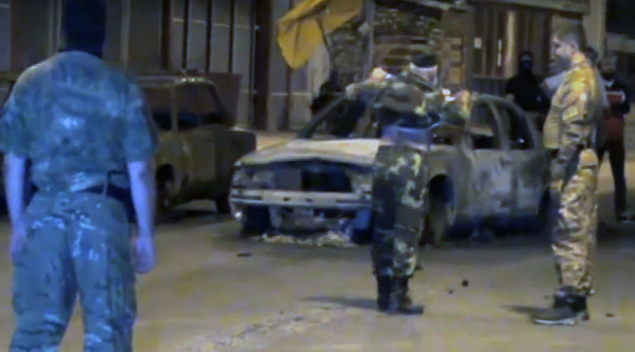 siege yerevan police station