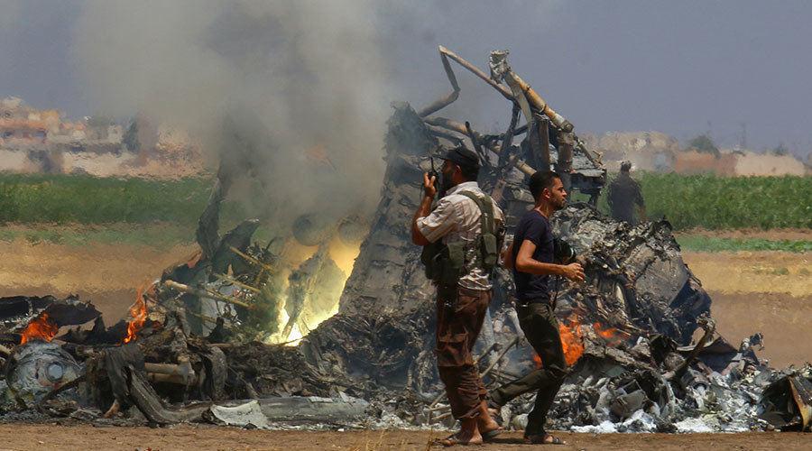 Click to enlarge russian helicopter shot down