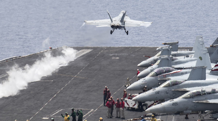 US aircraft carrier