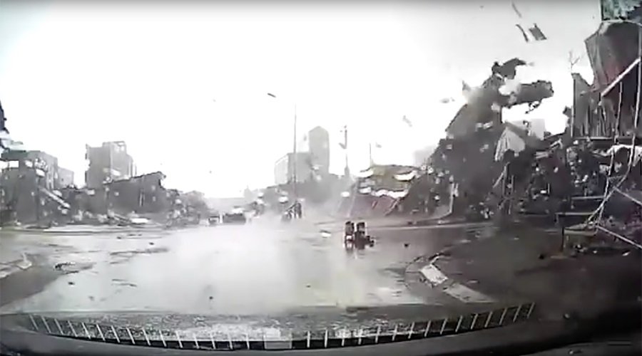 Click to enlarge Vietnam tornado