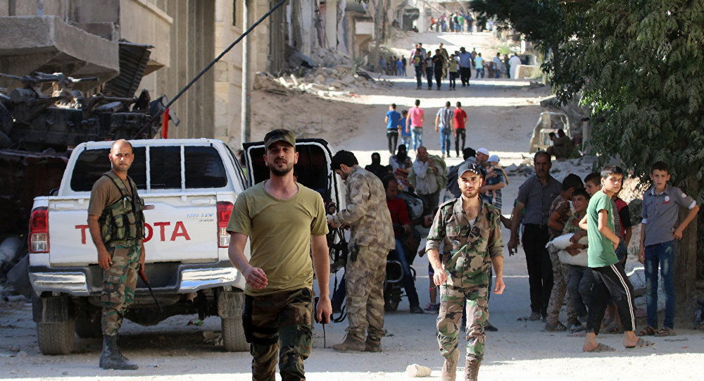 Click to enlarge Syrian humaitarian corridor