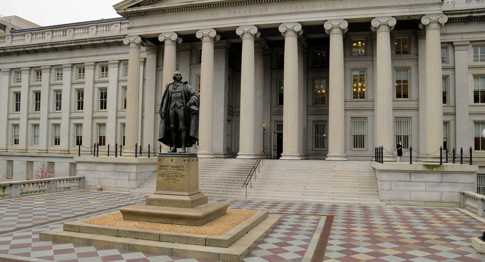 US Treasury building