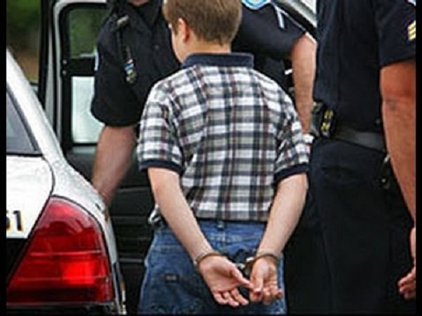 Child arrested