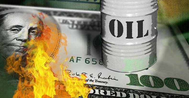 Click to enlarge petrodollar burning