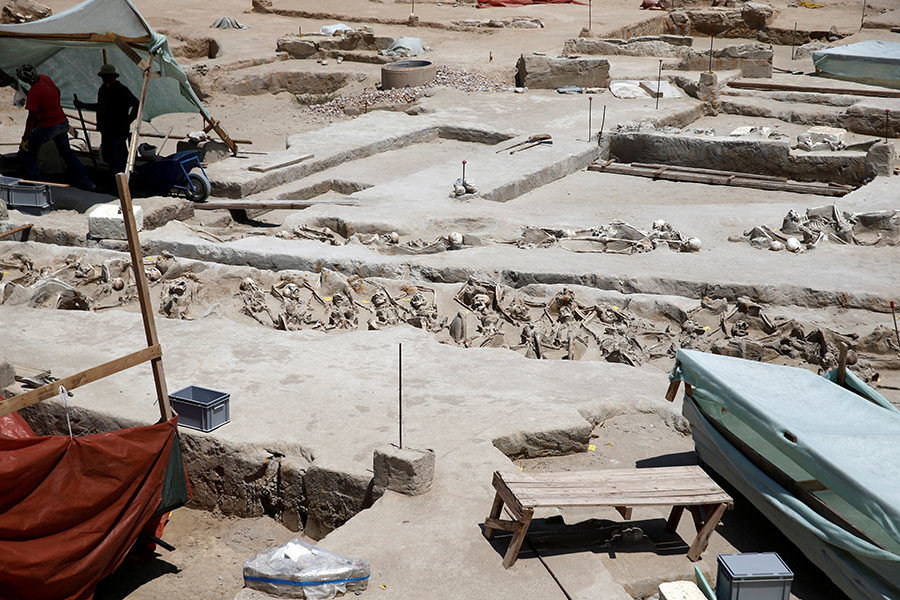 Click to enlarge Athen archeology dig