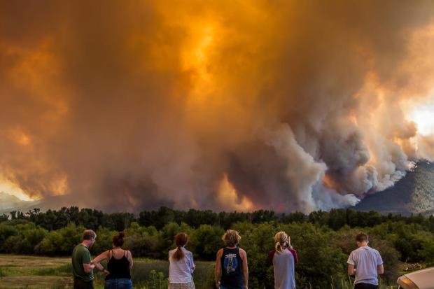 Click to enlarge Wildfire