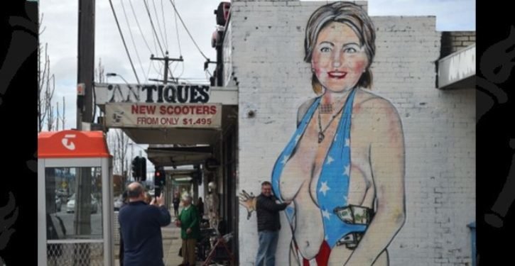 Click to enlarge hillary mural