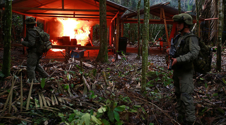Colombia drug raids