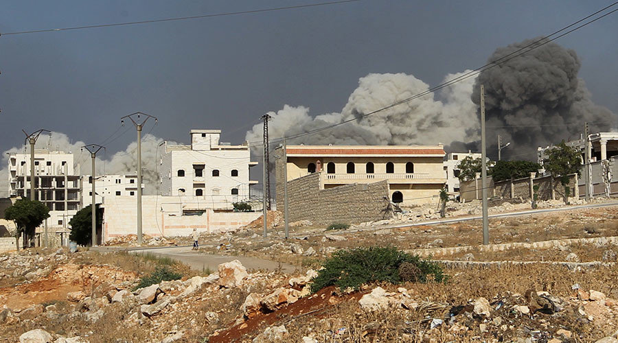 isis shelling syria