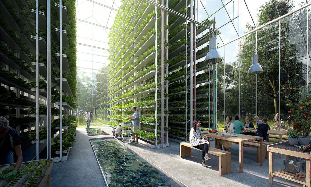 Click to enlarge RenGen village, sustainable development