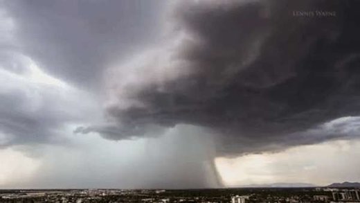 Storm cloud in Phoenix