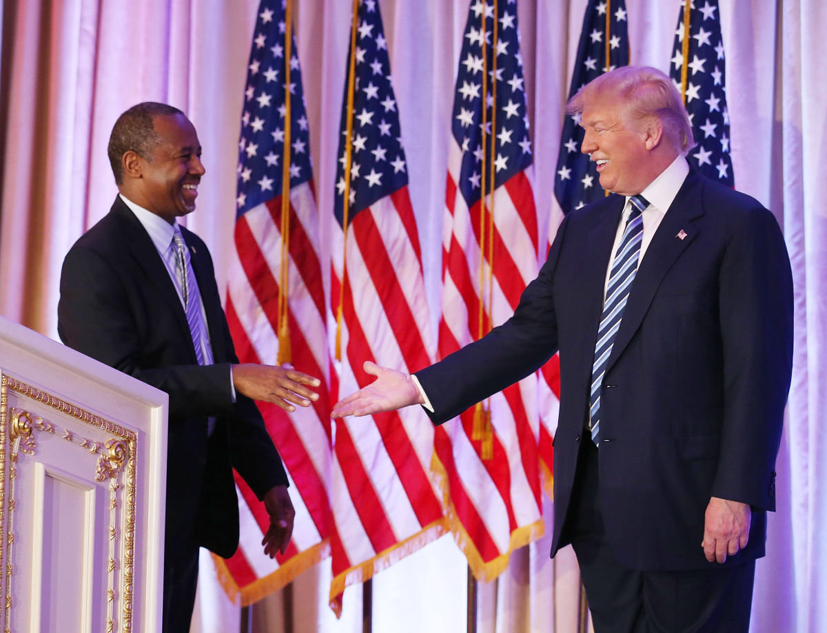Carson and Trump