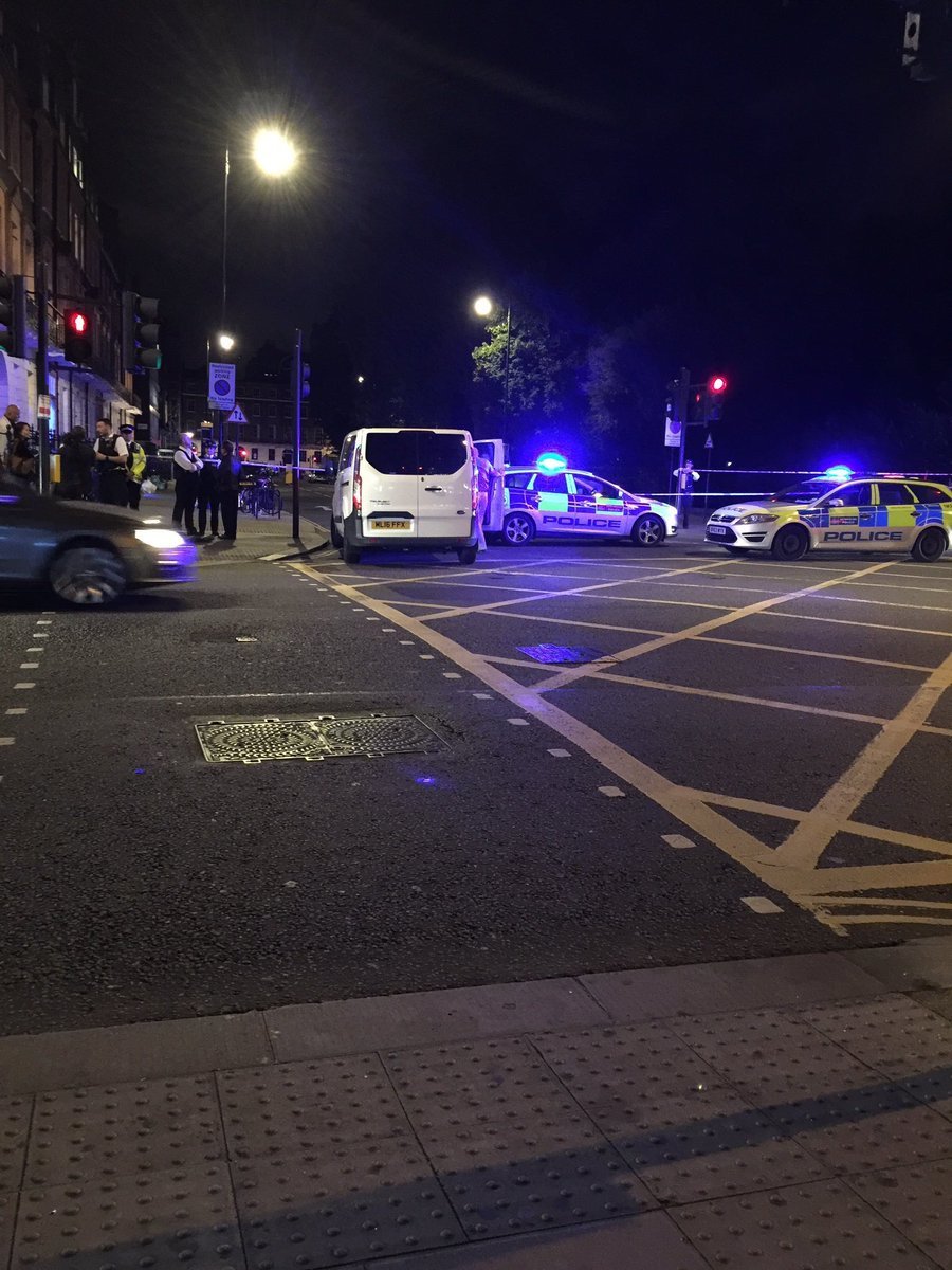 Russell Square police cordon