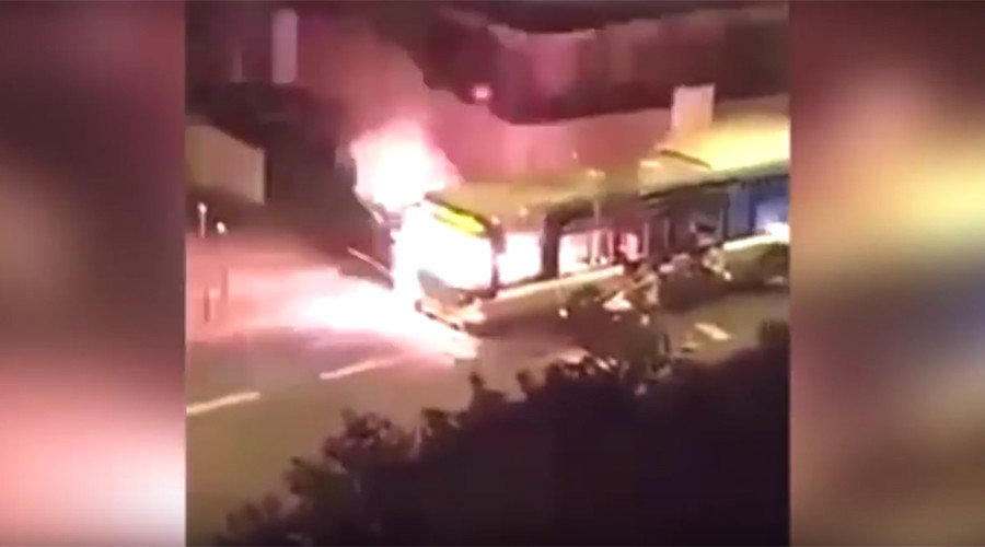 Saint-Denis bus fire