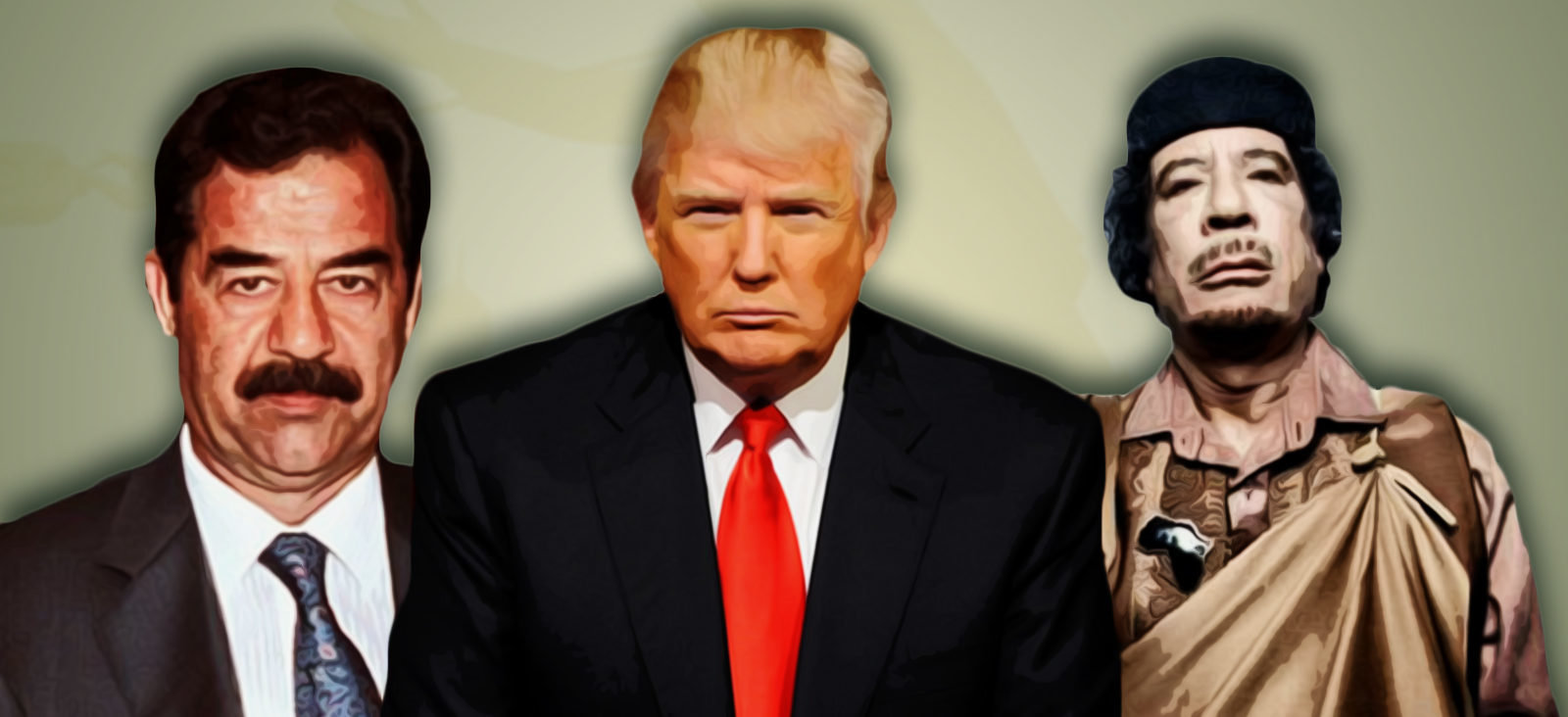 Click to enlarge Hussein,Trump,Gaddafi graphic
