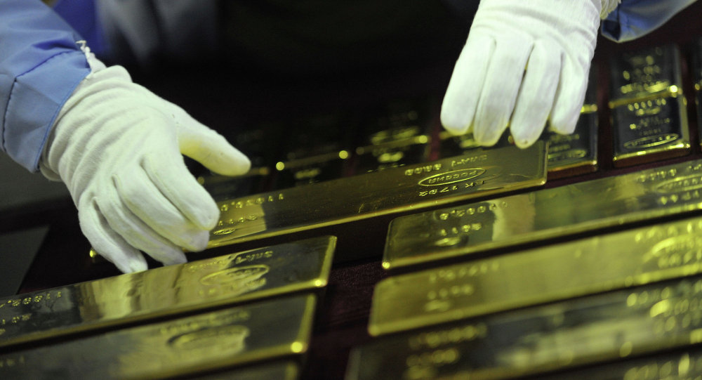 Gold ingots