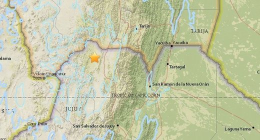 Argentina earthquake