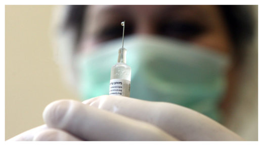Click to enlarge Nurse with needle