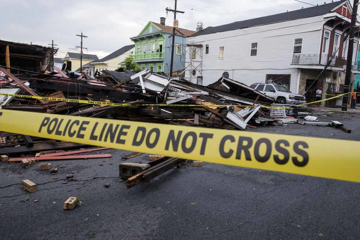 new orleans tornado damage