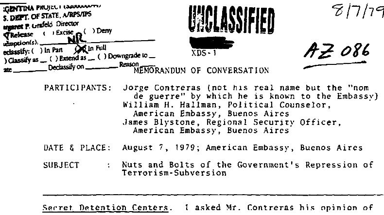 Click to enlarge declassified doc