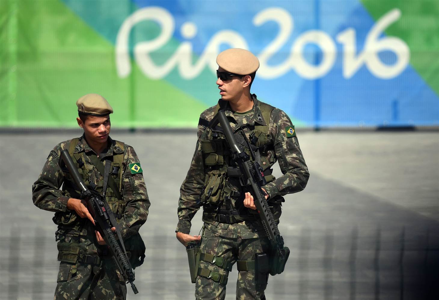 soldiers in rio olympics