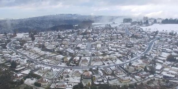 Dunedin snowfall