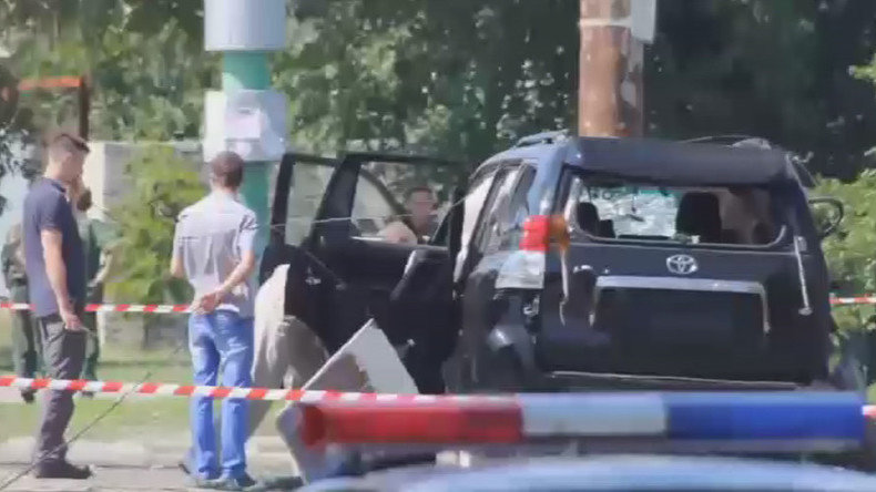 Assassination attempt in Lugansk