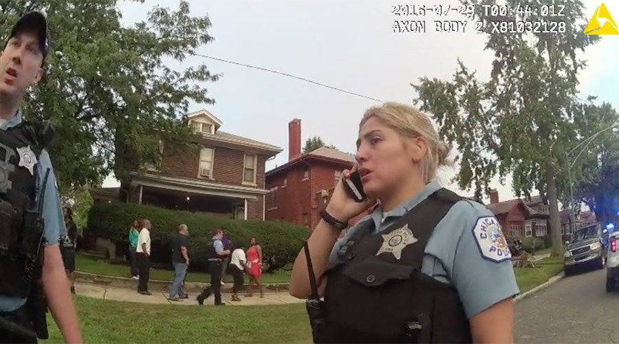 Click to enlarge Chicago police bodycam footage