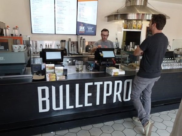 Bulletproof coffee shop