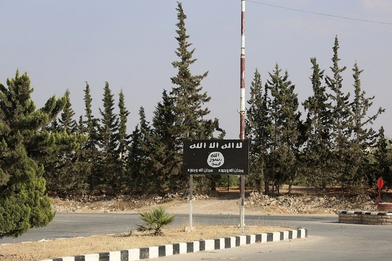 Islamic State sign