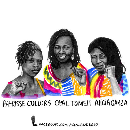 Click to enlarge black lives matter founders