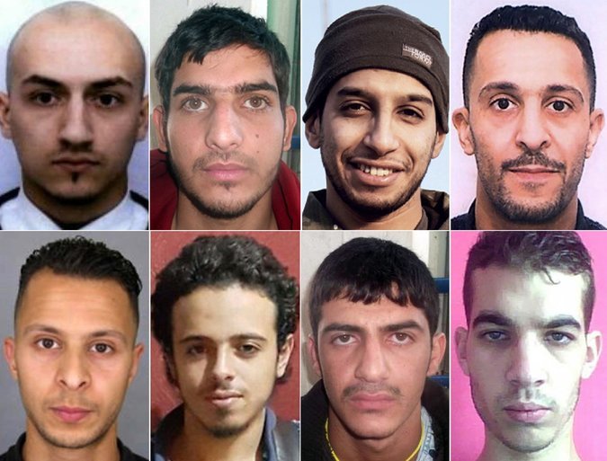 Members of the Islamic State team that attacked Paris in November