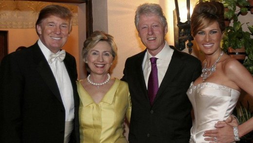 trumps and clintons