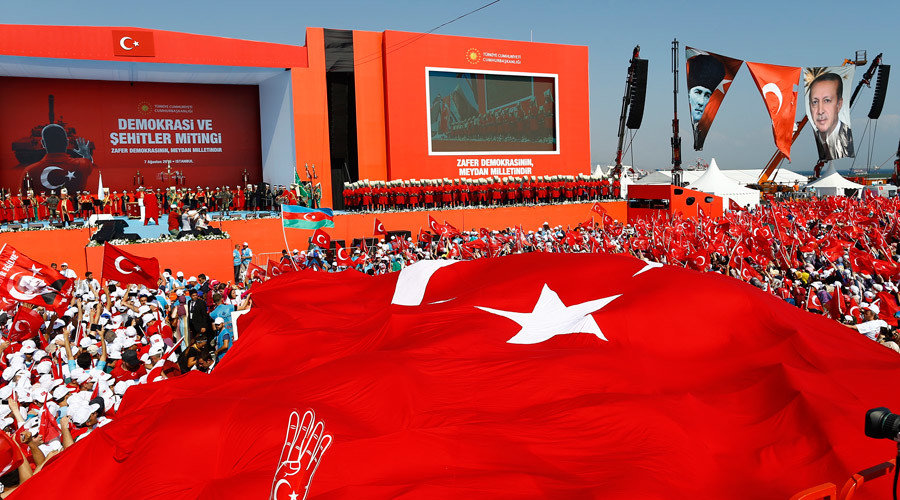 Click to enlarge Istanbul rally