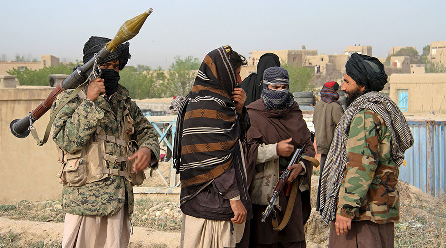 Click to enlarge Taliban fighters