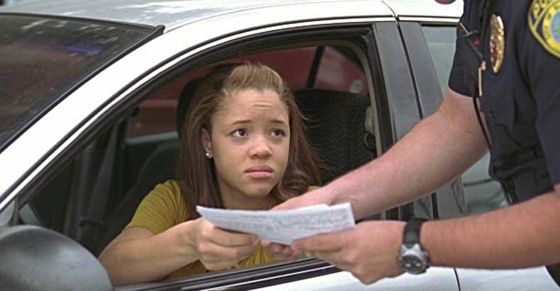 teen traffic stop