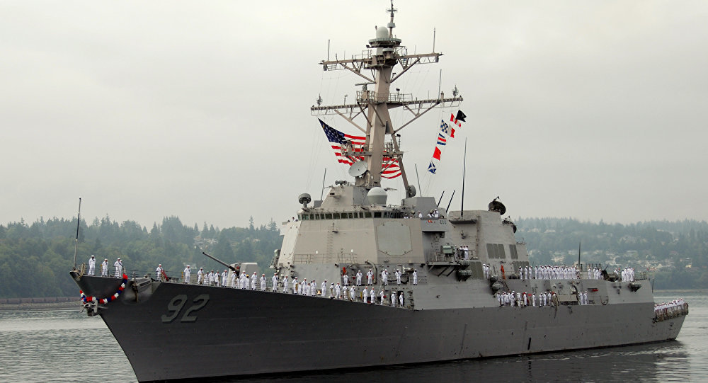 USS Mosmen destroyer