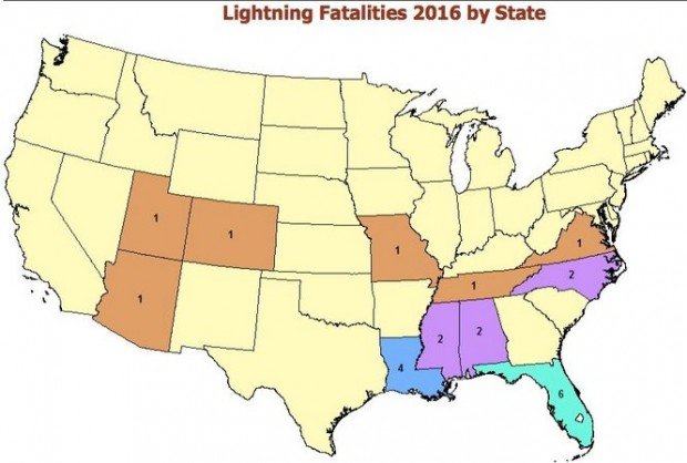 Lightning map